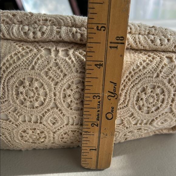 Imoshion Elegant Cream Lace Shoulder Bag - Picture 7 of 15